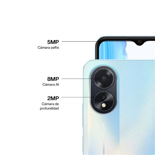 Oppo A18 6,56" HD+ 4GB 128GB 8MP/5MP Glowing Blue