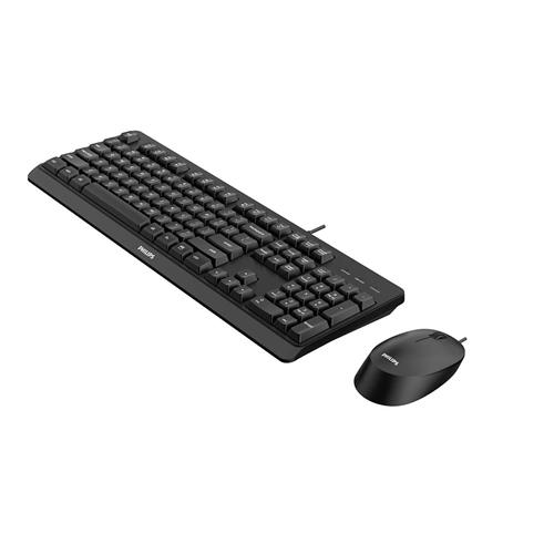 Philips SPT6207BL Combo Teclado+ Ratón Negro