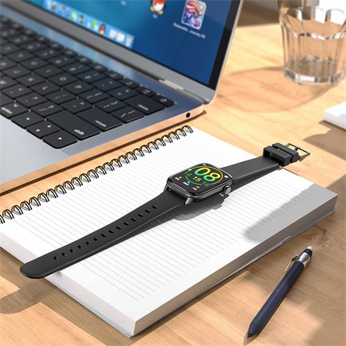 Hoco Y3 Smartwatch con Pulsómetro Negro