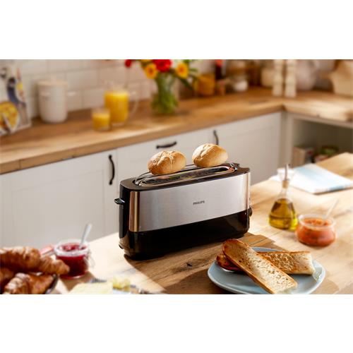Philips HD2692/90 Tostador Ranura Larga 950W Inoxidable