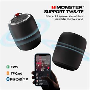 Monster S110 Altavoz Bluetooth y Micro SD Negro 2