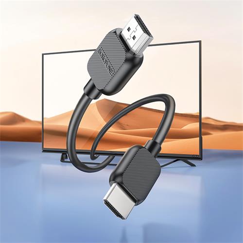 Borofone BUS02 Cable HDMI 2.0 4K 1 metro Negro