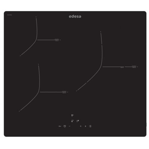 Edesa EIT-6328 R/A Vitrocerámica Inducción 3 Zonas Cocción Ancho 60Cm