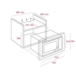 Teka Mwe255Fi Microondas Integrable Inox 2
