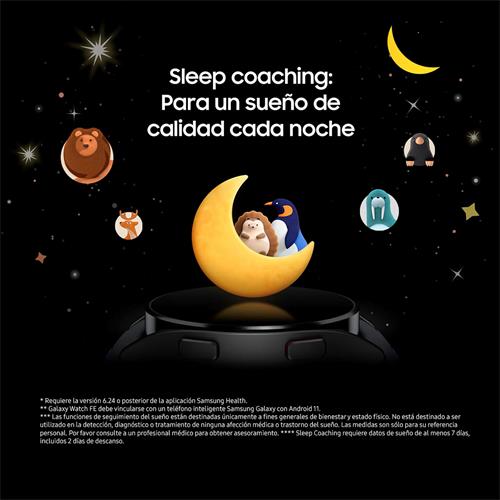 Samsung Galaxy Watch FE 4 40mm Bluetooth Negro (SM-R861)