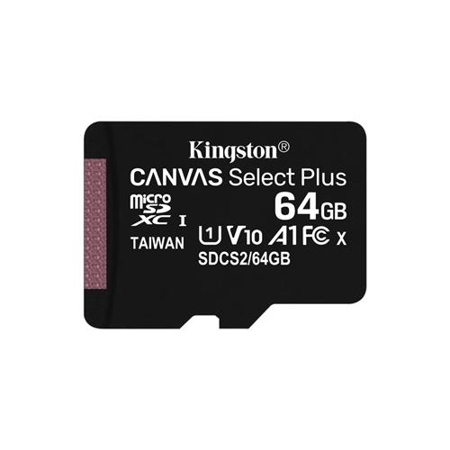 Memoria Micro SD SDXC 64GB CLASS 10 KINGSTON 100 MB/S UHS-I