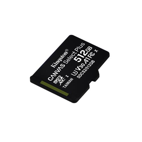 Memoria Micro SDCS2 512GB Class 10 Kingston 100MB/S UHS-I