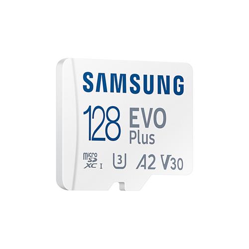 Memoria Micro SDXC 128GB Samsung Evo Plus U3 A2 130mb/s + adaptador