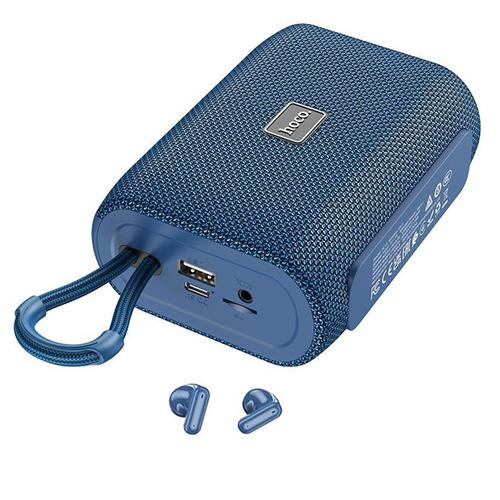 Hoco HC15 Altavoz Sport + Auricular  Bluetooth Azul Marino