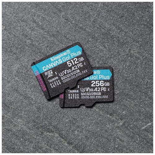 Memoria Micro SDXC 512GB Kingston Go Plus 170R A2 U3 V30