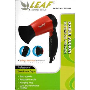 LEAF TC-1029 Secador de Viaje Plegable 1200W 2