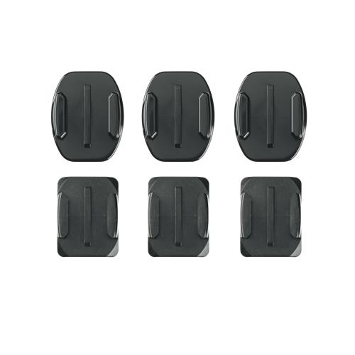 GOPRO AACFT-001 SOPORTES ADHESIVOS CURVOS Y PLANOS