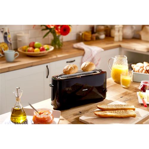 Philips HD2590/90 Tostador con 8 ajustes Negro