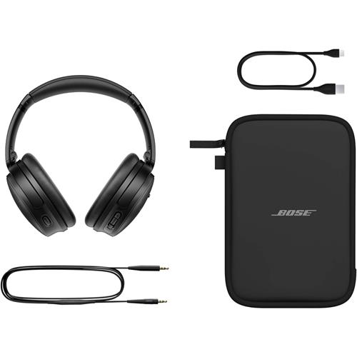 Bose Quietcomfort SC Auriculares Inalámbricos con Cancelación de Ruido Negro