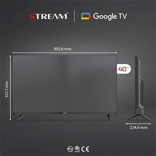 Televisor 40" STREAM SYSTEM Google Tv Full HD (S40GTF2)
