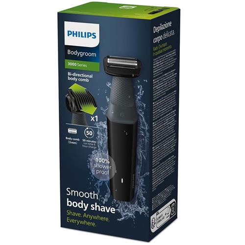 Philips BG3017/01 Bodygroom - Afeitador Corporal Recargable