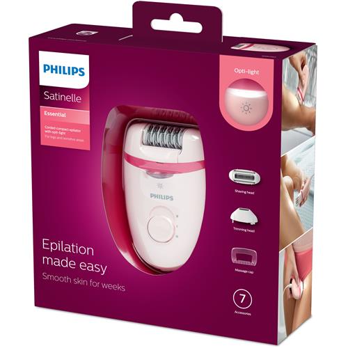 Philips BRE285/00 Satinelle Essential Depiladora con cable 2 Velocidades