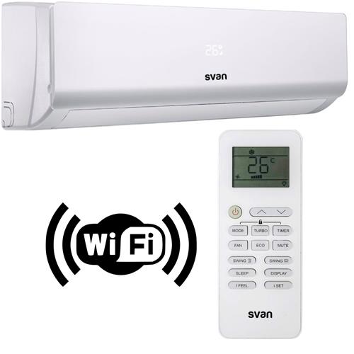 Svan SAAS1800W Aire Acondicionado Split 1800BTU A++ A Display Wifi