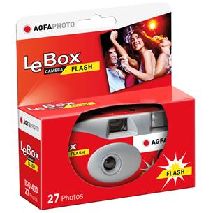AGFA LeBox 400 Cámara Desechable 27 Fotos Flash 2