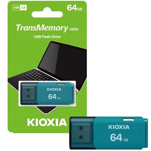 Memoria USB 64GB 2.0 Kioxia Flash Drive U202