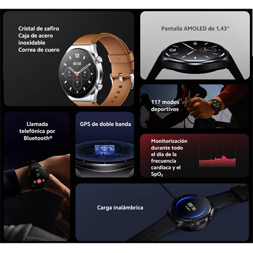 Xiaomi Watch S1 Smartwatch Negro (BHR5559GL)
