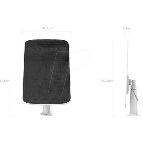Ezviz CS-CMT Panel Solar Carga 6.18W para Cámaras Exteriores con USB-C