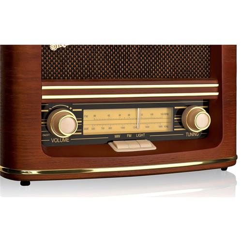 ROADSTAR HRA-1500/N RADIO AM/FM VINTAGE DE MADERA