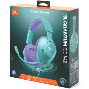 Jbl Quantum 100 M2 Auricular Gaming Cyan 2