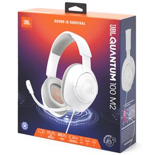 Jbl Quantum 100 M2 Auricular Gaming Blanco 2