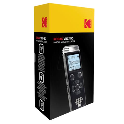 Kodak VRC450 Grabadora de voz Digital Estéreo con 8 Gb Ampliables