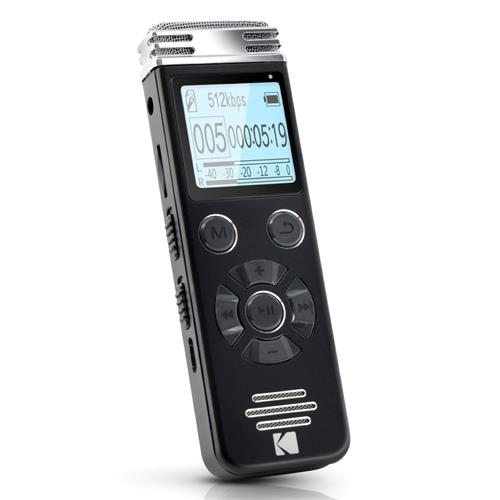 Kodak VRC450 Grabadora de voz Digital Estéreo con 8 Gb Ampliables
