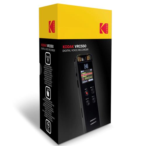 Kodak VRC550 Grabadora de voz Digital Profesional Estéreo 8Gb Ampliables