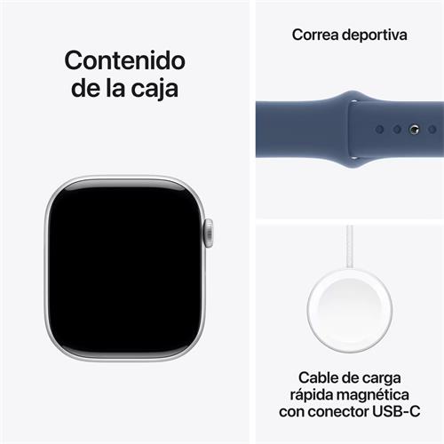 Apple Watch Serie 10 GPS 46mm Silver Aluminium (MWWN3QL/A)
