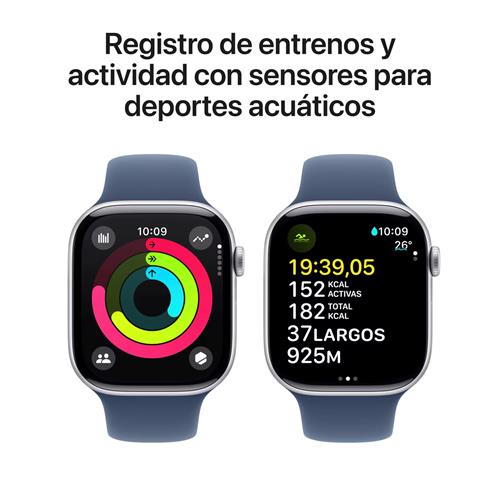Apple Watch Serie 10 GPS 46mm Silver Aluminium (MWWN3QL/A)