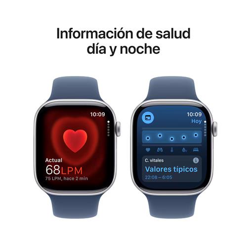 Apple Watch Serie 10 GPS 46mm Silver Aluminium (MWWN3QL/A)