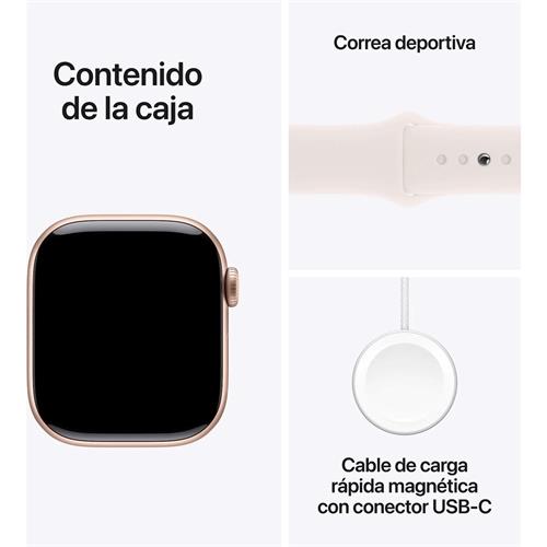 Apple Watch Serie 10 GPS 46mm Rose Gold (MWWV3QL/A)