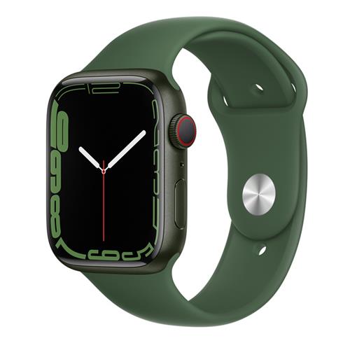 Apple Watch Serie 7 GPS 45MM Verde - Clover Sport Band (MKN73BS/A)