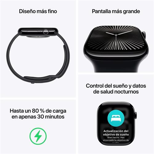 Apple Watch Serie 10 GPS 46mm Rose Gold (MWWV3QL/A)