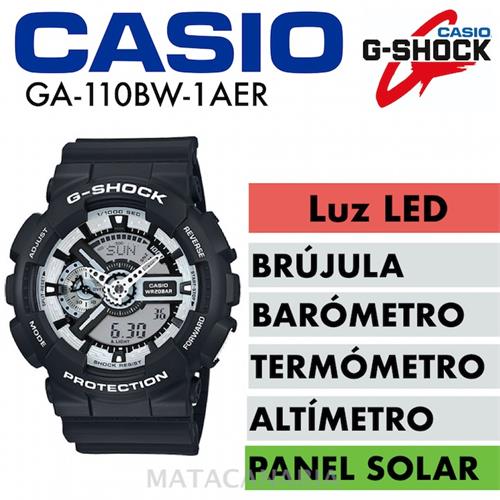 Casio Ga-110Bw 1Aer G Shock