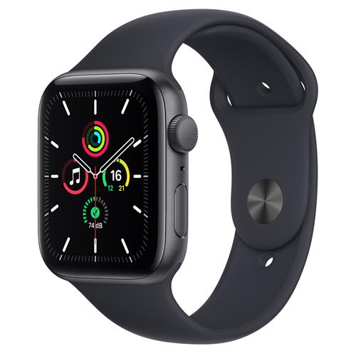 Apple Watch SE 2021 GPS 44MM Gris - Sport Band Midnight (MKQ63VR/A)