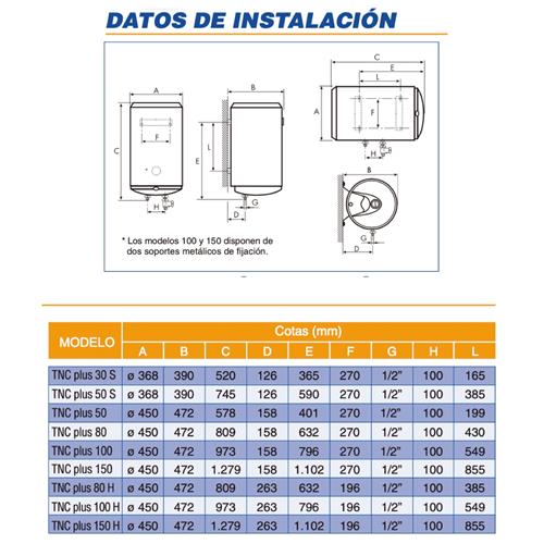 Cointra TNC PLUS-50 50L Termo
