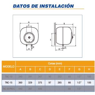 Cointra TNC15 15L Termo 2