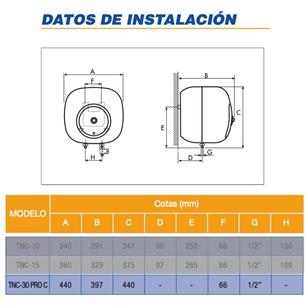 Cointra TNC30 Pro C 30L Termo 2