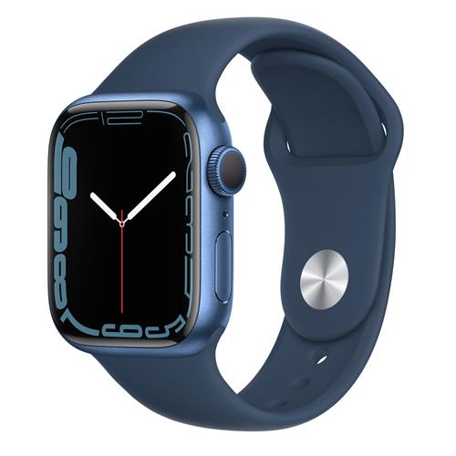 Apple Watch Series 7 GPS 45MM Azul - Sport Band Azul (MKN83BS/A)