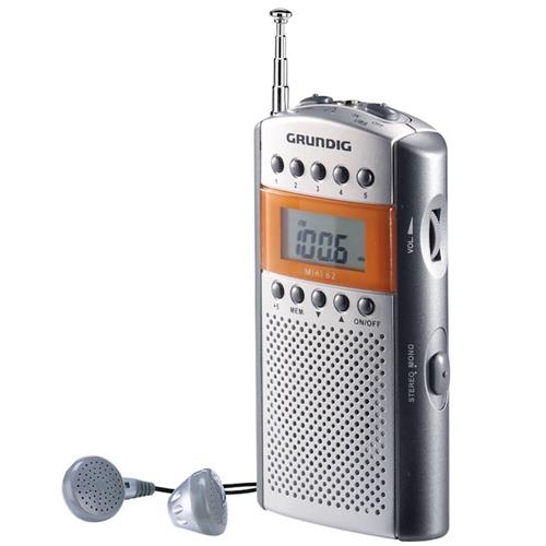 Grundig Mini 62 Radio Fm Digital Pilas