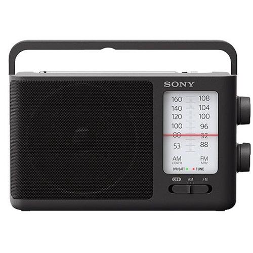 Sony Icf-506 Am/Fm Radio Pila Y Corriente Negro