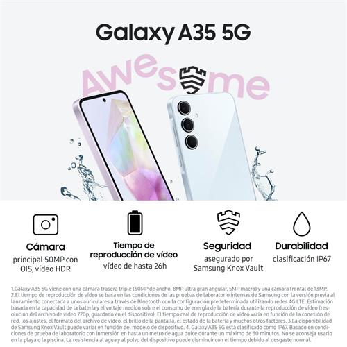 Samsung A35 5G 8GB 256GB Lilac (SM-A356)