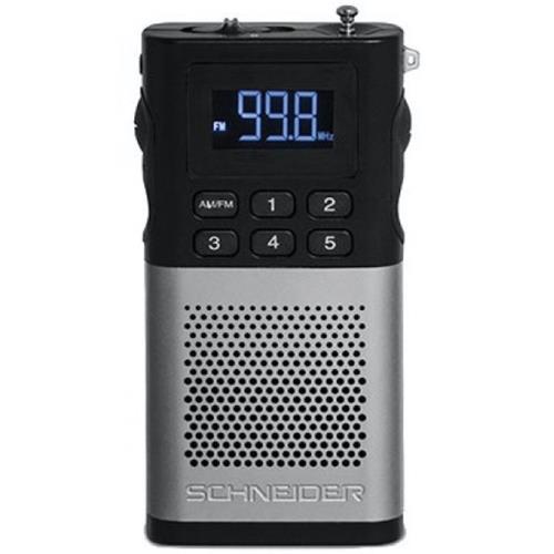 Schneider Sc160Acl Radio Piccolo Am/Fm Silver