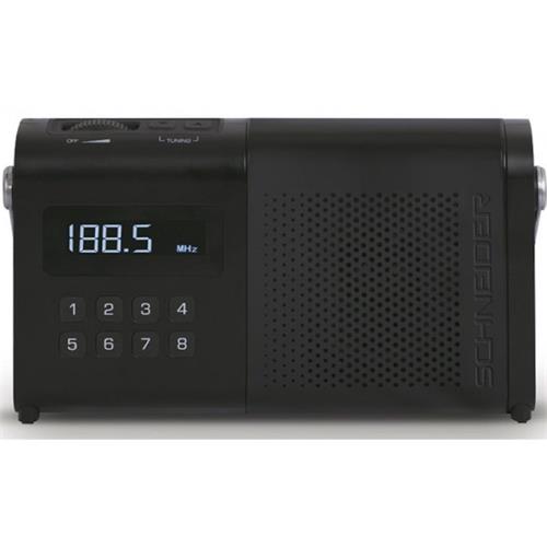 Schneider Sc170Aclblk Radio Movimo Black