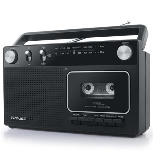 Muse M-152 Rc Radio Am/Fm Con Cassette